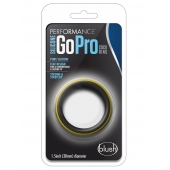Черно-желтое силиконовое эрекционное кольцо Silicone Go Pro Cock Ring - Blush Novelties - в Барнауле купить с доставкой