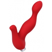 Красный силиконовый вибростимулятор простаты Proman - 12,5 см. - ToyFa - в Барнауле купить с доставкой