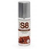 Смазка на водной основе S8 Flavored Lube со вкусом шоколада - 125 мл. - Stimul8 - купить с доставкой в Барнауле