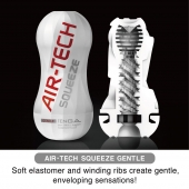 Мастурбатор AIR-TECH Squeeze Gentle - Tenga - в Барнауле купить с доставкой