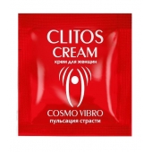 Пробник возбуждающего крема для женщин Clitos Cream - 1,5 гр. - Биоритм - купить с доставкой в Барнауле