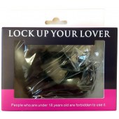 Черные меховые наручники Love с ключиками - Baile - купить с доставкой в Барнауле