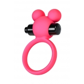 Розовое виброкольцо на пенис A-Toys - A-toys - в Барнауле купить с доставкой