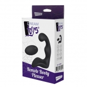 Черный вибромассажер простаты REMOTE BOOTY PLEASER - Dream Toys - в Барнауле купить с доставкой