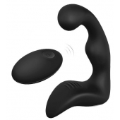 Черный вибромассажер простаты REMOTE BOOTY PLEASER - Dream Toys - в Барнауле купить с доставкой