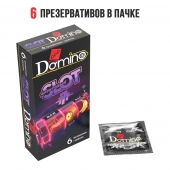 Ароматизированные презервативы DOMINO  Фруктовый слот  - 6 шт. - Domino - купить с доставкой в Барнауле