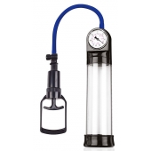 Прозрачная вакуумная помпа Sex Expert с манометром - Sex Expert - в Барнауле купить с доставкой