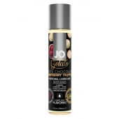 Лубрикант с ароматом трюфелей из белого шоколада и малины JO GELATO WHITE CHOCOLATE RASPBERRY TRUFFLE - 30 мл. - System JO - купить с доставкой в Барнауле