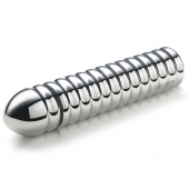 Рельефный фаллос для интенсивного электросекса Groovey George - 20 см. - MyStim - купить с доставкой в Барнауле