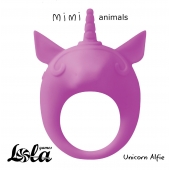 Фиолетовое эрекционное кольцо Unicorn Alfie - Lola Games - в Барнауле купить с доставкой