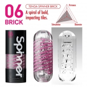 Мастурбатор SPINNER Brick - Tenga - в Барнауле купить с доставкой