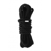 Черная веревка для шибари DELUXE BONDAGE ROPE - 5 м. - Dream Toys - купить с доставкой в Барнауле