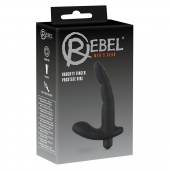 Черный вибромассажер простаты Naughty Finger Prostate Vibe - 13,8 см. - Orion - в Барнауле купить с доставкой