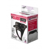Черный пояс для насадок CLASS STRAP Restyling - LOVETOY (А-Полимер) - купить с доставкой в Барнауле