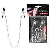 Оригинальные зажимы на соски с бусами - Notabu - купить с доставкой в Барнауле