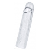 Прозрачная насадка-удлинитель Flawless Clear Penis Sleeve Add 1 - 15,5 см. - Lovetoy - в Барнауле купить с доставкой