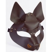 Коричневая маска Wolf - Sitabella - купить с доставкой в Барнауле