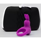 Фиолетовое эрекционное виброкольцо Happy Rabbit Cock Ring Kit - Happy Rabbit - в Барнауле купить с доставкой