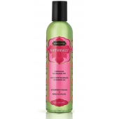 Массажное масло Naturals Strawberry Dreams с ароматом клубники - 236 мл. - Kama Sutra - купить с доставкой в Барнауле