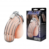 Металлическая клетка Prisoner Cock Сage с замком - BlueLine - купить с доставкой в Барнауле