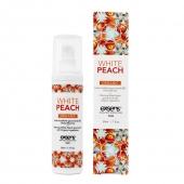 Разогревающее массажное масло Gourmet White Peach Organic с органическими ингредиентами - 50 мл. - Exsens - купить с доставкой в Барнауле