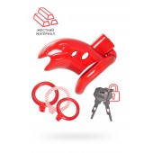 Красный мужской пояс верности из пластика - ToyFa - купить с доставкой в Барнауле