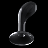 Прозрачный стимулятор простаты Flawless Clear Prostate Plug - 15 см. - Lovetoy - в Барнауле купить с доставкой