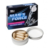 Пищевой концентрат для мужчин MANS FORCE  - 12 капсул - Sitabella - купить с доставкой в Барнауле