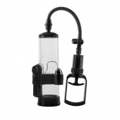 Прозрачная вакуумная помпа с вибрацией Vibrating Penis Pump - Dream Toys - в Барнауле купить с доставкой