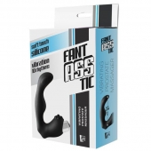 Черный вибромассажер простаты FantASStic Vibrating Prostate Massager - 11,3 см. - Dream Toys - в Барнауле купить с доставкой