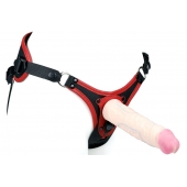Пояс унисекс UNISEX Style с 2 насадками - LOVETOY (А-Полимер) - купить с доставкой в Барнауле