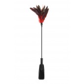 Стек-щекоталка Sweet Caress Feather Whip - 58 см. - Sweet Caress - купить с доставкой в Барнауле