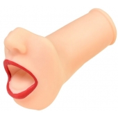 Мастурбатор-ротик с алыми губами - ToyFa - в Барнауле купить с доставкой