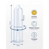 Презервативы MY.SIZE размер 53 - 10 шт. - My.Size - купить с доставкой в Барнауле