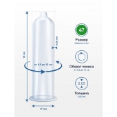 Презервативы MY.SIZE размер 47 - 3 шт. - My.Size - купить с доставкой в Барнауле