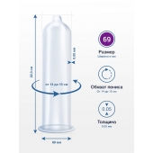 Презервативы MY.SIZE размер 69 - 3 шт. - My.Size - купить с доставкой в Барнауле