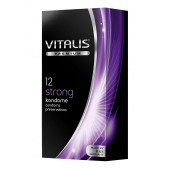 Презервативы с утолщённой стенкой VITALIS PREMIUM strong - 12 шт. - Vitalis - купить с доставкой в Барнауле