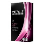 Ультратонкие презервативы VITALIS PREMIUM super thin - 12 шт. - Vitalis - купить с доставкой в Барнауле
