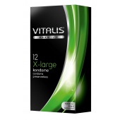Презервативы увеличенного размера VITALIS PREMIUM x-large - 12 шт. - Vitalis - купить с доставкой в Барнауле