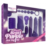 Эротический набор Toy Joy Mega Purple - Toy Joy - купить с доставкой в Барнауле