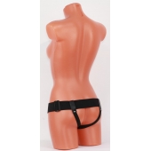 Универсальные черные трусики для страпона - БДСМ Арсенал - купить с доставкой в Барнауле