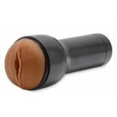 Коричневый мастурбатор-вагина Feel Stroker - Kiiroo - в Барнауле купить с доставкой