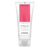 Смазка на водной основе Mixgliss Kiss с ароматом земляники - 70 мл. - Mixgliss - купить с доставкой в Барнауле