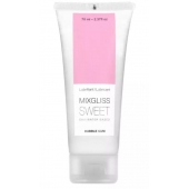 Смазка на водной основе Mixgliss Sweet с ароматом бабл-гам - 70 мл. - Mixgliss - купить с доставкой в Барнауле