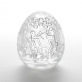 Мастурбатор-яйцо Keith Haring EGG DANCE - Tenga - в Барнауле купить с доставкой