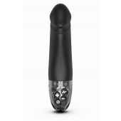 Черный вибратор с электростимуляцией Real Deal Neal - 16,5 см. - MyStim - купить с доставкой в Барнауле