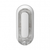 Белый мастурбатор Tenga Flip Zero Gravity с вибрацией - Tenga - в Барнауле купить с доставкой