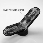 Черный мастурбатор Tenga Flip Zero Gravity с вибрацией - Tenga - в Барнауле купить с доставкой