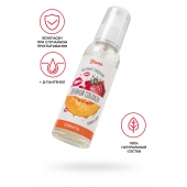 Съедобная гель-смазка Yovee «Двойной соблазн» с Д-пантенолом и вкусом клубники и дыни - 100 мл. - ToyFa - купить с доставкой в Барнауле