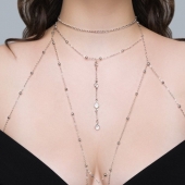 Оригинальная золотистая подвеска на тело с бусинками - Сима-Ленд купить с доставкой Оригинальная золотистая подвеска на тело с бусинками - Сима-Ленд купить с доставкой